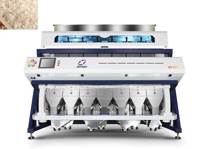 最大限に活用されたCarryover&gt;1001およびタッチ画面操作システムが付いているLEDの米色の選別機